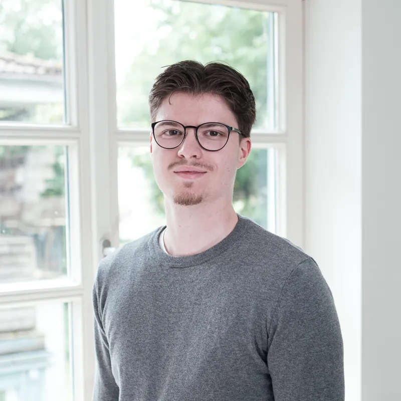 Porträt von Maximilian Aufderklamm, Konzeptentwickler iSFP bei Energie-Spezialisten